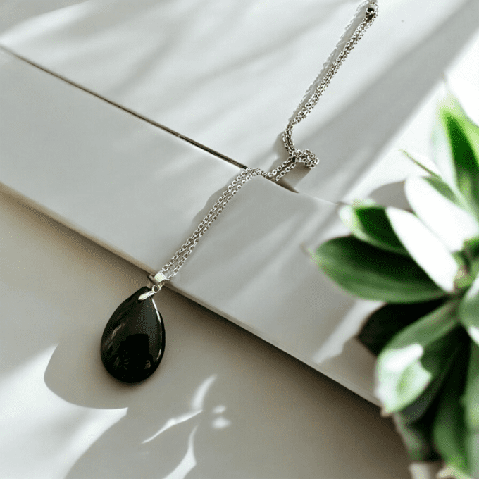 Collier Obsidienne 