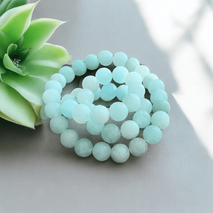 Quartz vert turquoise 8mm