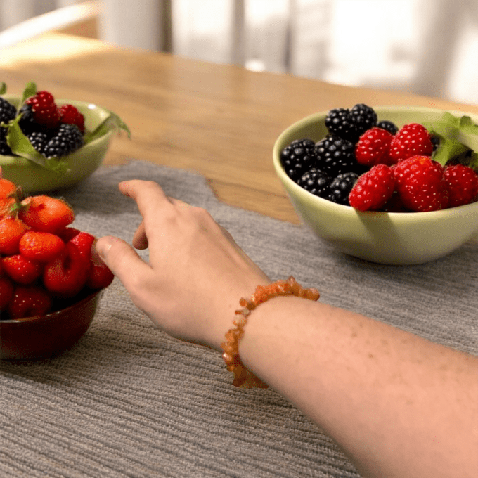 Bracelet en Cornaline